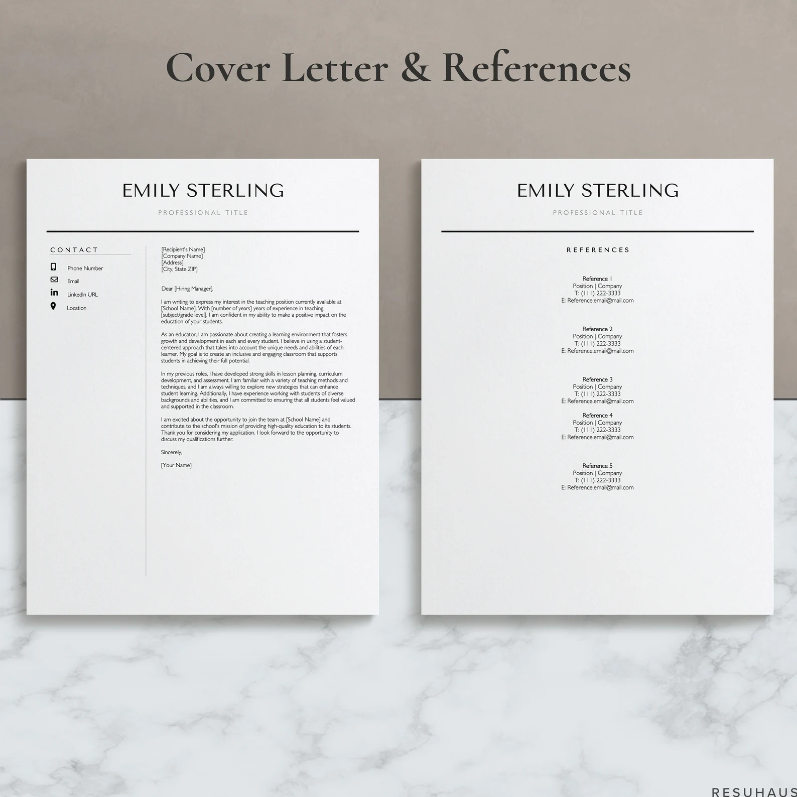 Harvard ATS Resume - View 2